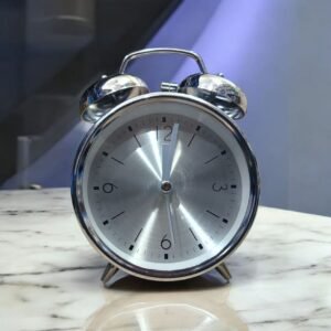 Bell Alarm Silver colour Clock (TC-211)