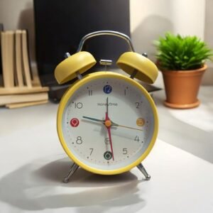 Super Premium Honey time Yellow and White Clock (TC-229)