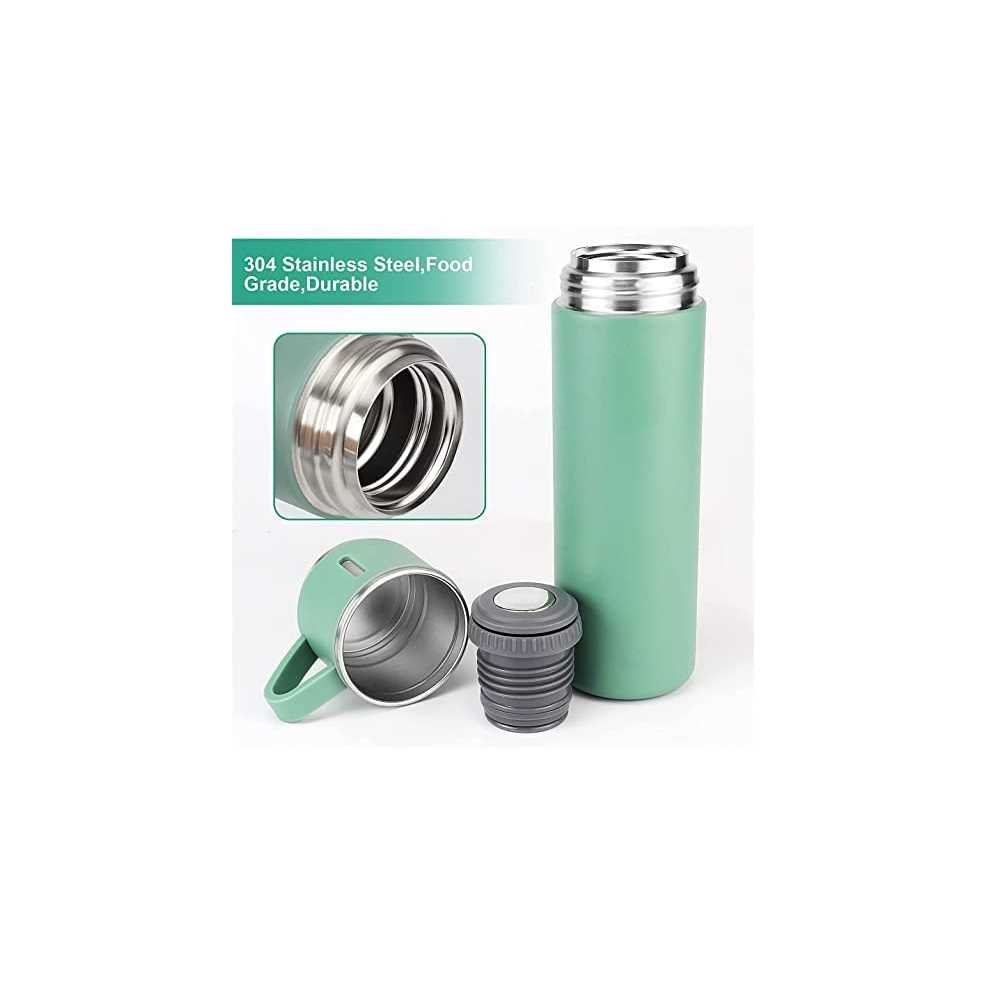 500ML Green Premium Stainless Steel Water Flask (WF-405) - Image 3