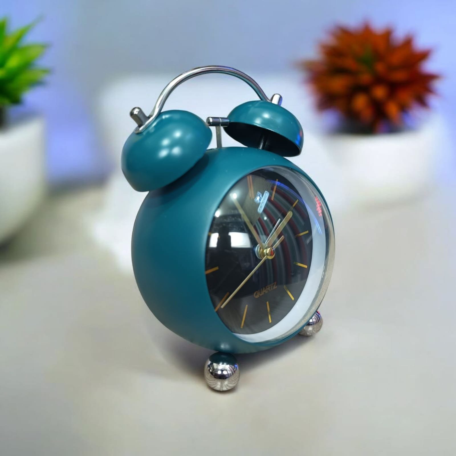 Bell Deep Green Alarm Clock (TC-203)